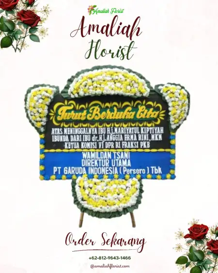 Papan Bunga Duka Lingga